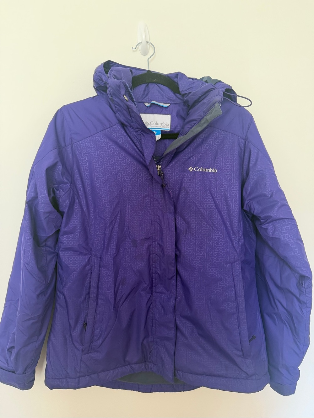Columbia Women’s' Purple Hooded Winter Coat